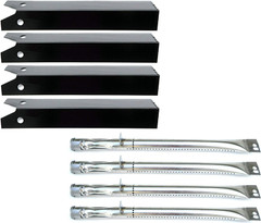 Heat Plates BBQ Gas Grill Burners Cover Replacement Parts for Uniflame GBC850W