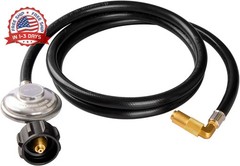 Propane Regulator Hose 5-40lb Tank Elbow Adapter for Blackstone Griddle