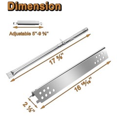 463625219 Grill Parts for Performance 2 Burner G470-0004-W1A Heat Tent G470-5…