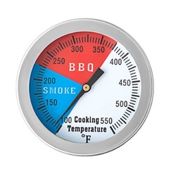High Temperature BBQ Thermometer Stainless Steel for Precise Cooking Control