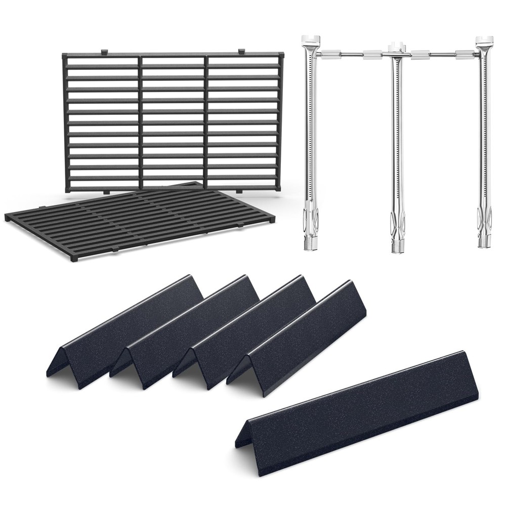 Grill Replacement Parts for Weber Spirit 300 & GS4 Spirit II 300 Series (Fron…
