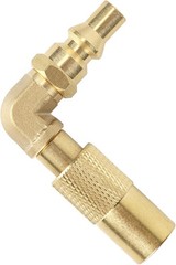 1/4″ RV Quick Link Adapter, Propane Elbow Connect Fitting for Blackstone 17in &