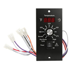60Hz Auger motor+Fan + Hot Rod + RTD + Burn Pot & Control Board fits AC Traegers