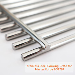 Grill Cooking Grates And Heat Plates Stainless Steel Kit for Master Forge BG179A