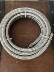 Refrigerator Water Line for Ice Maker Braided 15′ Pex Water Supply Lines 1/4”