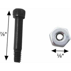 Camp Chef Pellet Grill Auger Motor Shaft Bolt, PG24-25