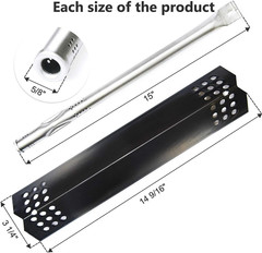 Burner Tubes and Flame Tamers for Nexgrill 720-0925P 720-0882A 720-0896