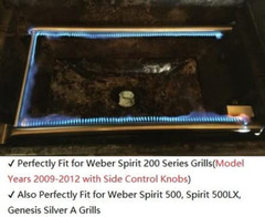 For Weber Spirit 200, E210, S210, 500, Genesis Silver A, 7507 Burner Grill Parts