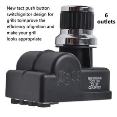Ignitor Replacement for Nexgrill 720 0830H 6 Outlet High Quality Chrome Coated