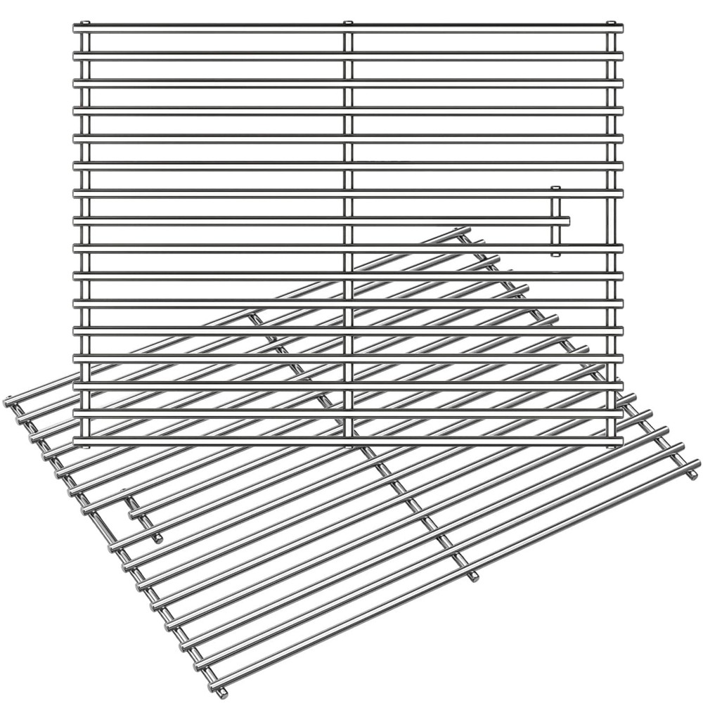 2 PCS 17 Inch Stainless Steel Cooking Grates For Nexgrill 7200830H 7200830D