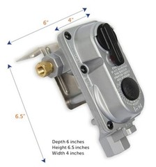 (KT12ACR-2a) 2-Stage Auto Changeover LP Regulator with 12-inch Pigtails