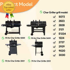 Grill Warming Rack Replacement Parts for Char Griller Grill 5050, 3001, 5650, 50