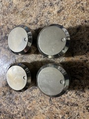 Backyard Classic Gas Grill Control Knobs Set of 4 Square Shaft 2 Inserts