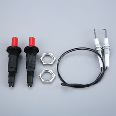 Piezo Spark Ignition M10*1 Thread Kitchen Barbecue Fireplace Gas Grill Lighter