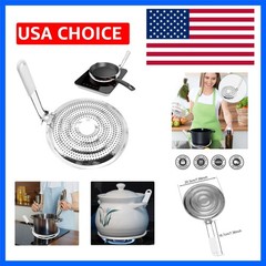 Heat Diffuser Flame Reducer Simmer Plate, Stainless Steel Heat Diffuser for G…