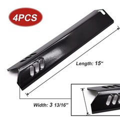 15″ Grill Heat Shields for Dyna-Glo DGF510SBP Backyard Grill Set of 4 Plates