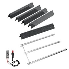 Grill Parts Kit for Weber Spirit & Genesis Grills – Flavorizer Bars, Burner Tube