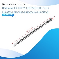 5 PCS SA401A 163/16 Inch Stainless Burner Fits Brinkmann 8101575W Models