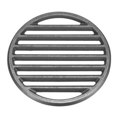 Cast Iron Fire Grate, 5.9″ Round BBQ Grill Grate Replacement High Heat Charco…