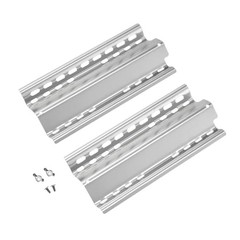 Universal Grill Replacement Adjustable Heat Plate Shield, Stainless Steel Heat