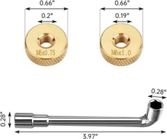 Natural Gas Nozzle Orifice Conversion Kit for Propane to Natural Gas Grill Parts
