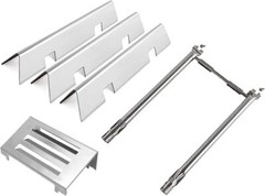 Grill Heat Deflectors Flavorizer Bars And Burners for Weber Spirit II 200 7635