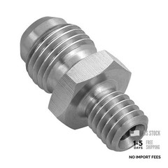 6AN Male Flare to M10 x 1.5 Male Metric Thread Brake Fitting AN6 to M10*1.5
