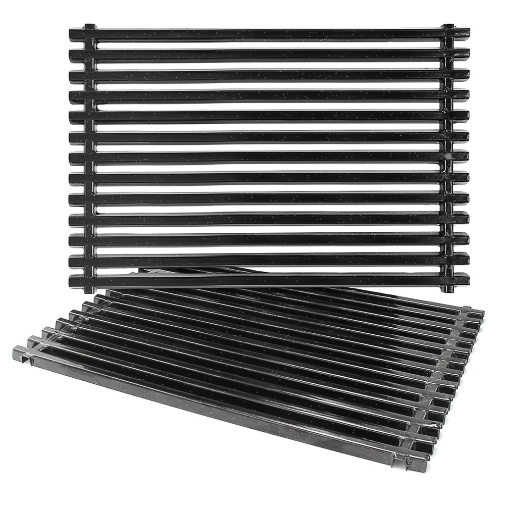 Hongso 17.4″ Porcelain Steel Grill Grates 7525 for Weber Genesis Silver Gold B/C