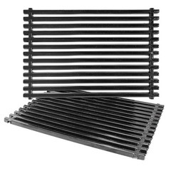 Hongso 17.4″ Porcelain Steel Grill Grates 7525 for Weber Genesis Silver Gold B/C