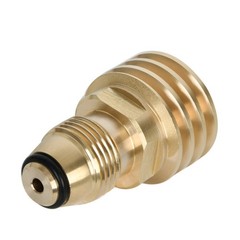 GasSaf Universal Propane Tank Adapter POL to QCC-1 1 Pack, 2