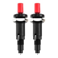2Pcs BBQ Piezo Spark Ignition Push Button Piezo Igniter Fit For LPG NG Gas