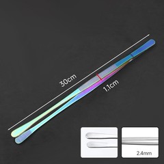 Stainless Steel BBQ Tweezers 25cm 30cm 2PCS Set for Grilling Serving and Prep