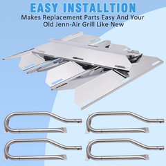 Grill Parts Kit for Jenn-Air 720-0337 730-0337 720-0336 720-0511 7200337, Member