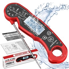 Meat Thermometer Digital for Grilling and Cooking – ANDAXIN Red/Black