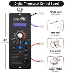 Controller for Camp Chef, Pellet Grills Replacement Parts