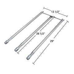 13Pcs Stainless Steel Flavorizer Bars and Burner Tube Kit Replacement for Web…