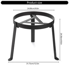 Transportable Outdoor Stand Stand For Firepit Grilling And Cooking Accessories