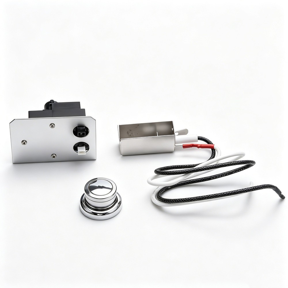 67726 Grill Igniter Kit for Weber Genesis 300 Series Metal Sparker & Button Caps