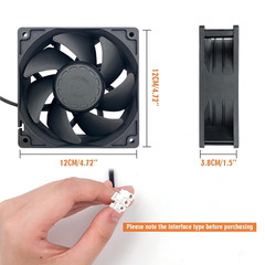 Upgraded Precision Control Fan Replacement for Char-Griller Gravity Fed 980 Char