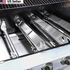 MOASKER Grills Parts kit for Cuisinart 2456 4-Heat Plates+4-Burners