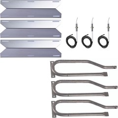 Grill Heat Plates and Burners Stainless Steel Replacement for Jenn Air Nexgrill