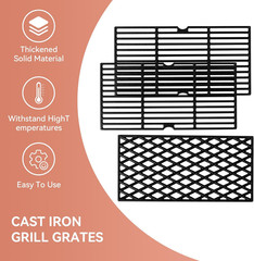 DGH450CRP Cooking Grates for Dyna-Glo Gril, Fits DGH450CRP-D DGH474CRP DGH485CRP