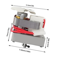 Universal 2.0 RPM Auger Motor Replacement for Wood Pellet Grill Smokers 120V 60H