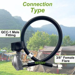 25″ Propane Regulator for Grills – Compatible with LEX, Rogue, Prestige Models