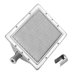 HZ-MONSTAR Ceramic DIY Heating Gas Burner, 8.66″x 6.69″ (220x170mm) Heating F…
