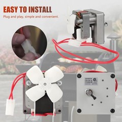 High-Temperature Resistant 2.0 RPM Auger Motor for Long-Lasting BBQ Performance