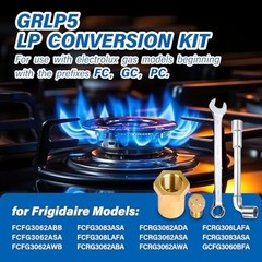 Natural Gas to Propane LP Conversion Kit – Compatible with Frigidaire Models
