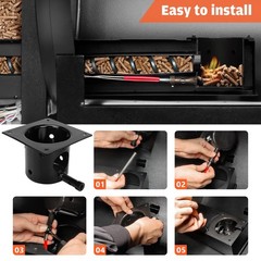 Upgraded Fire Burn Pot and Hot Rod Ignitor Kit Replacement Parts for Traeger,…