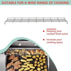 66045 Warming Rack for Weber Genesis II 400 Series, Genesis GS4 II SE/S/E-410…