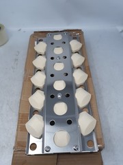 Briquetting Burner Cover w/ Ceramic Briquettes